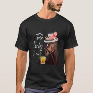 Praat Derby Tegen Mij Paard T-shirt