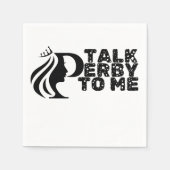 Praat Derby tegen mij Servet (Voorkant)