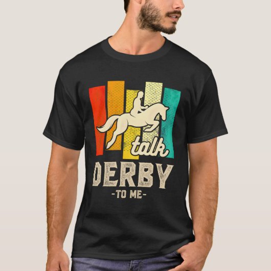 Praat Derby tegen mij T-shirt (Voorkant)