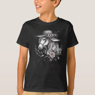 Praat Derby To Me Floral Horse Racing Funny Horses T-shirt