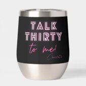 Praat dertig tegen me 30ste verjaardagsfeestje (Achterkant)