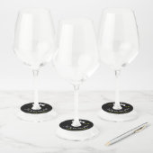 Praat dertig tegen me, 30ste verjaardagsfeestje wijnglaslabel (Set)