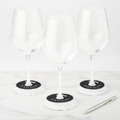 Praat dertig tegen me, 30ste verjaardagsfeestje wijnglaslabel (Set)