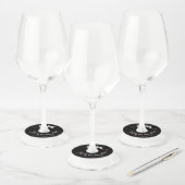 Praat dertig tegen me, 30ste verjaardagsfeestje wijnglaslabel (Set)