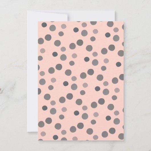 Praat dertig tegen me over een moderne, minimale v kaart (Achterkant)