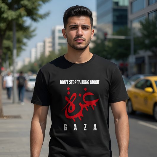 Praat door over Gaza T-shirt