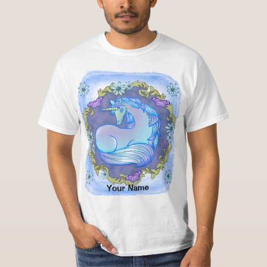 Praat Eenhoorn T-Shirt (Voorkant)