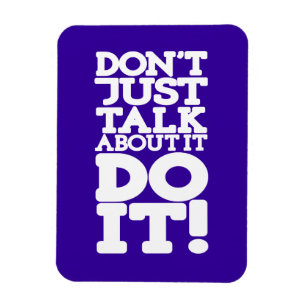 Praat er niet alleen over blauwe en witte magneet