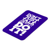 Praat er niet alleen over blauwe en witte magneet (Linkerzijde)