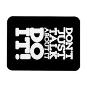 Praat er niet alleen over zwarte en witte magneet (Horizontaal)