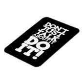 Praat er niet alleen over zwarte en witte magneet (Linkerzijde)