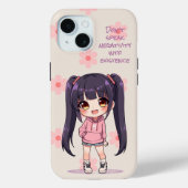 Praat geen negativiteit in het bestaan Case-Mate iPhone case (Achterkant)