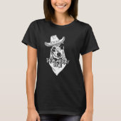 Praat hier met mij Australische vee hond Heeler Ow T-shirt (Voorkant)