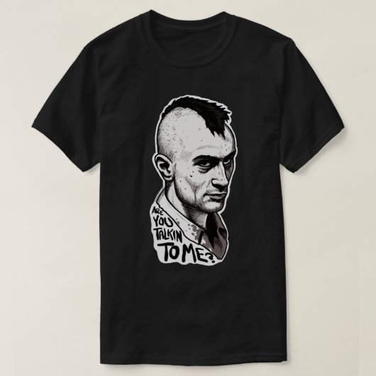 Praat je nu tegen me? t-shirt (Design voorkant)