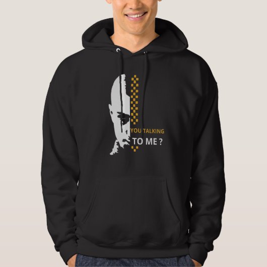 Praat Je Tegen Mij Hoodie (Voorkant)