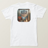Praat Kamperen met Me – Kampeer vuur Sfeer Shirt (Design achterkant)