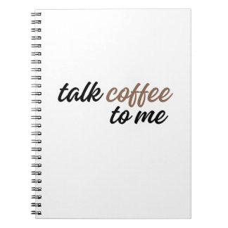 praat koffie met me notitieboek