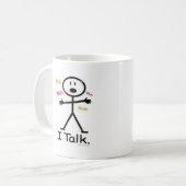 Praat Koffiemok (Voorkant links)