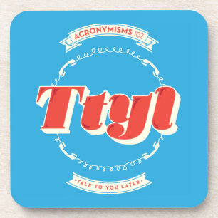 Praat later met je bier onderzetter