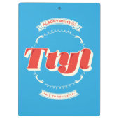 Praat later met je klembord (Achterkant)