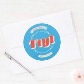 Praat later met je ronde sticker (Envelop)