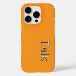 PRAAT LOGO SINAASAPPEL iPhone 16 PRO HOESJE
