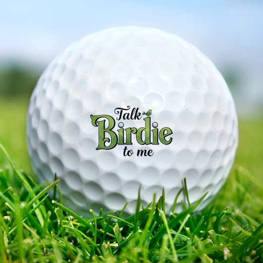 Praat met Birdie Grappig Golfballen