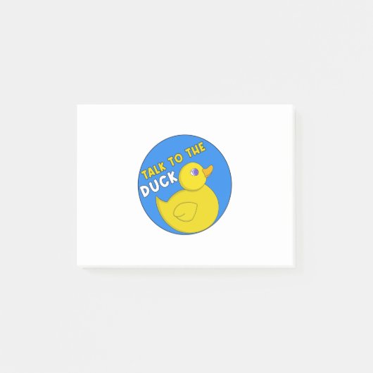Praat met de Duck Post-it® Notes (Voorkant)