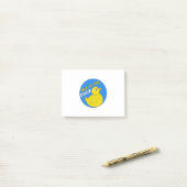 Praat met de Duck Post-it® Notes (Op bureau)