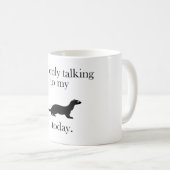 Praat met de ferret mok (Voorkant rechts)