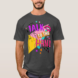 Praat Met De Hand Bruid Wordt Bruid 90s Bacheloret T-shirt
