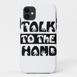 Praat met de hand iPhone 11 hoesje