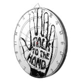 Praat met de hand dartbord (Voorkant Rechts)