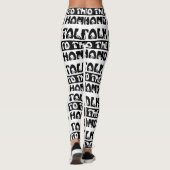 Praat met de hand leggings (Achterkant)