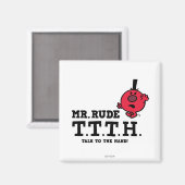 Praat met de hand magneet (Voorkant / Achterkant)