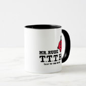 Praat met de hand mok (Voorkant rechts)