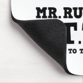 Praat met de hand muismat (Hoek)