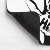 Praat met de hand muismat (Hoek)