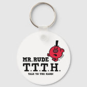 Praat met de hand sleutelhanger (Voorkant)