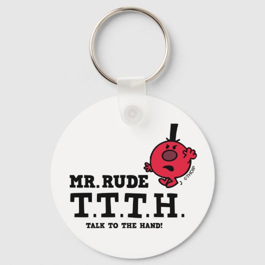 Praat met de hand sleutelhanger (Voorkant)