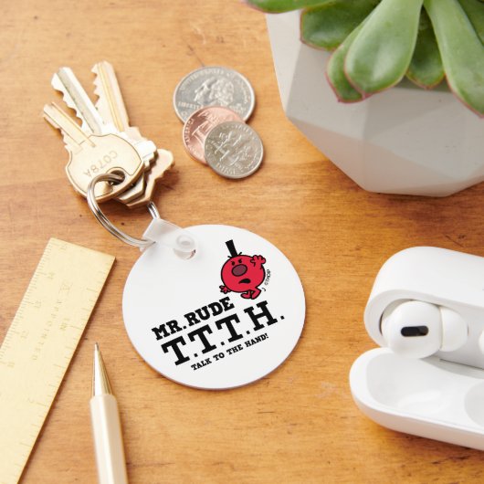 Praat met de hand sleutelhanger (Bureau)