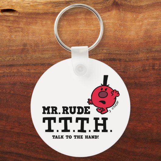 Praat met de hand sleutelhanger (Voorkant)