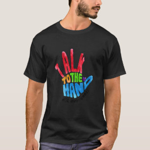 Praat Met De Hand SLP Bewustzijn SLPA SLP Squad Bo T-shirt