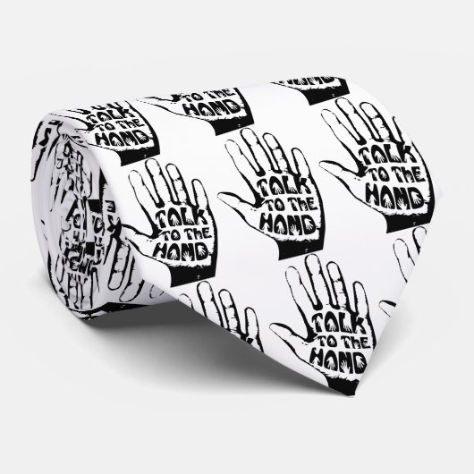 Praat met de hand stropdas (Opgerold)