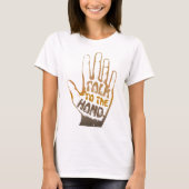 Praat met de hand t-shirt (Voorkant)