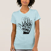Praat met de hand T-shirt (Voorkant)