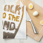 Praat met de hand theedoek (Quarter Fold)