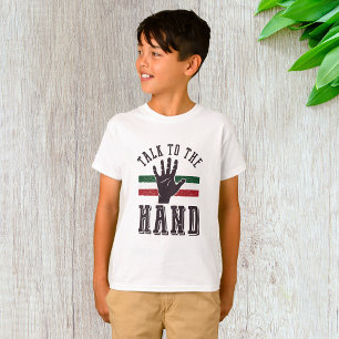 Praat met de handjongens t-shirt