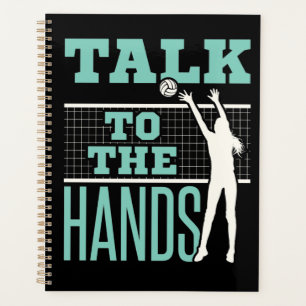 Praat met de Hands Volleyball Player Blocker Planner