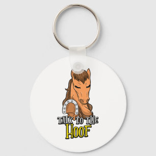 Praat met de hoef - Cowboy Cowgirl Equidae Horse Sleutelhanger